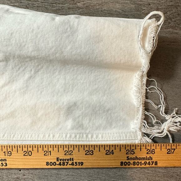 Everlane The Cheeky Jean White Crop Size 32 - Picture 12 of 13